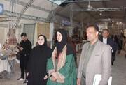 گزارش تصویری| بازدید معاون وزیر صنایع دستی وزیر میراث فرهنگی گردشگری و صنایع دستی از  نمایشگاه  مددجویان بهزیستی استان