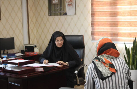 در راستای طرح تکریم ارباب رجوع / دیدار چهره‌ به‌ چهره مدیرکل بهزیستی البرز با جامعه هدف محترم