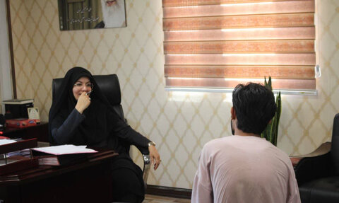 در راستای طرح تکریم ارباب رجوع / دیدار چهره‌ به‌ چهره مدیرکل بهزیستی البرز با جامعه هدف محترم