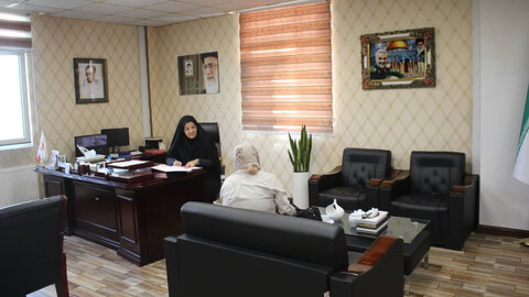 در راستای طرح تکریم ارباب رجوع / دیدار چهره‌ به‌ چهره مدیرکل بهزیستی البرز با جامعه هدف محترم