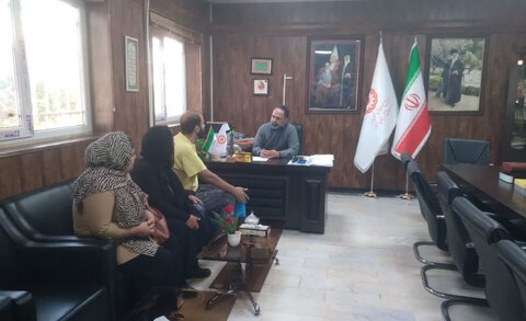 اشتهارد | ملاقات رئیس اداره بهزیستی شهرستان اشتهارد با جامعه هدف محترم