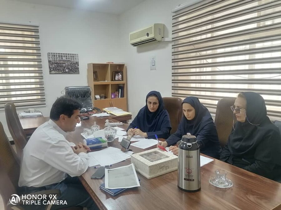 برگزاری نشست بررسی عملکرد ۵ ماهه دفتر اشتغال بهزیستی خوزستان