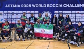 Iran Secures Seven Medals at Astana 2025 World Boccia