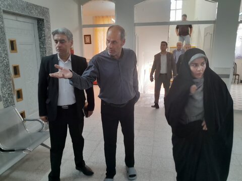 گزارش تصویری / بازدید دادیار دایره سرپرستی دادگستری قم  از مرکز توانبخشی سرای ایثار