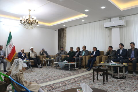 گزارش تصویری از آیین افتتاح همزمان 101 واحد مسکونی مدجویان با حضور استاندار و نماینده ولی فقیه در استان در هفته دولت