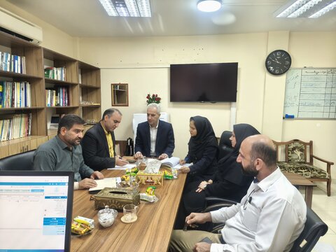 برگزاری سومین جلسه کمیته سلامت اداری بهزیستی خوزستان