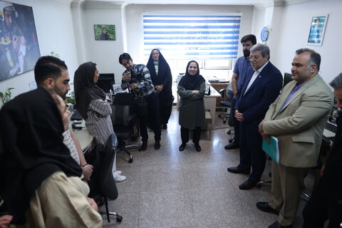 بازدید رئیس سازمان بهزیستی کشور از خبرگزاری ایسنا