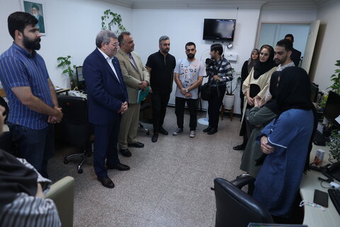 بازدید رئیس سازمان بهزیستی کشور از خبرگزاری ایسنا