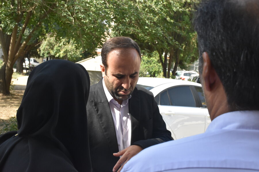 دیدار مددجویان با مدیرکل