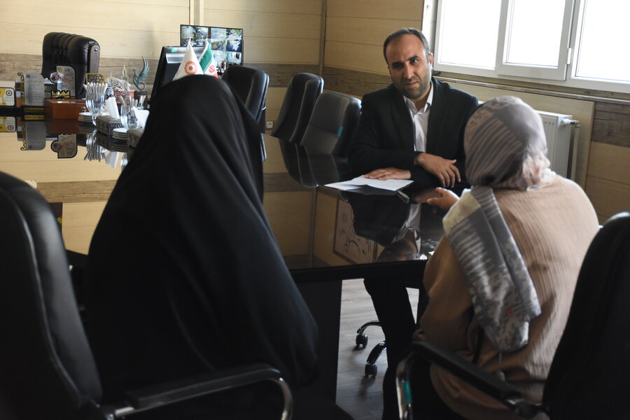 دیدار مستقیم مدیرکل بهزیستی با مددجویان