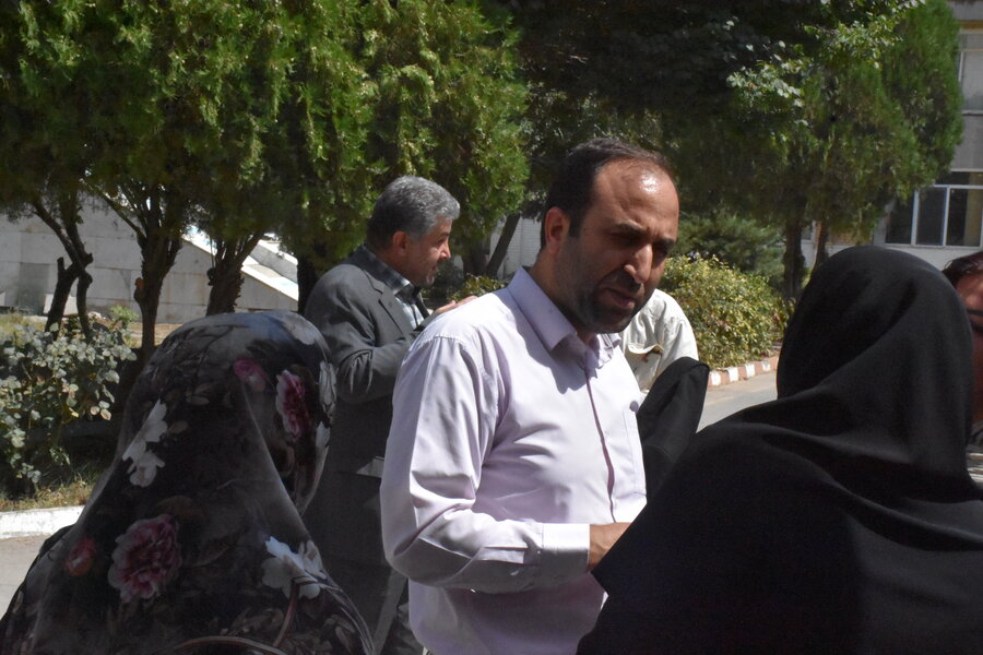 دیدار مددجویان با مدیرکل