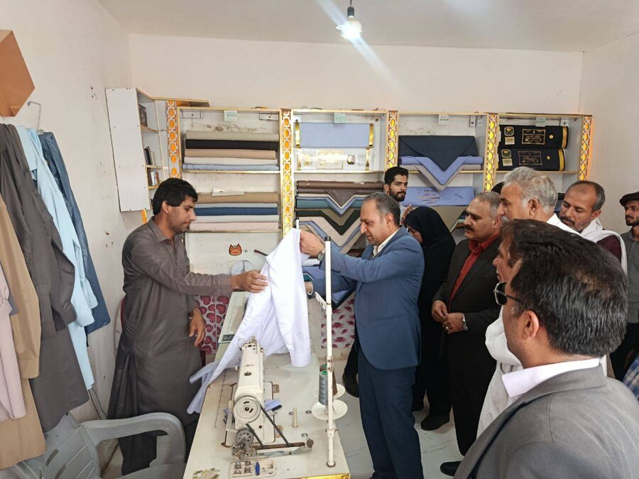 افتتاح ۲۰ طرح اشتغال‌زایی مددجویان و توانخواهان بهزیستی در شهرستان زهک
