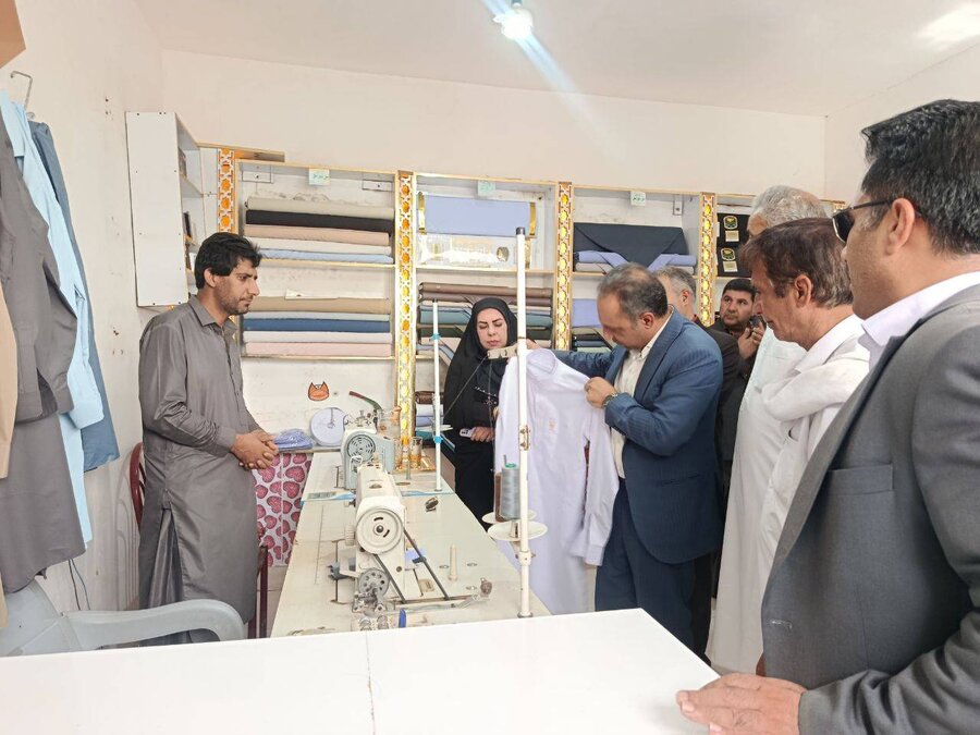 افتتاح ۲۰ طرح اشتغال‌زایی مددجویان و توانخواهان بهزیستی در شهرستان زهک
