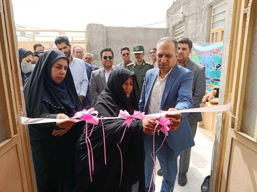 افتتاح ۱۰ واحد مسکونی مددجویان و توانخواهان بهزیستی در شهرستان زهک
