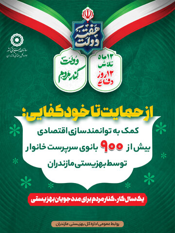 اینفوگرافیک| کمک به توانمندسازی اقتصادی بیش از ۹۰۰ بانوی سرپرست خانوار توسط بهزیستی مازندران در دولت چهاردهم