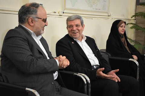 گزارش تصویری از حضور وزیر رفاه و رئیس بهزیستی کشور در کرمانشاه