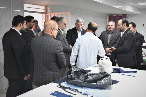 گزارش تصویری از حضور وزیر رفاه و رئیس بهزیستی کشور در کرمانشاه