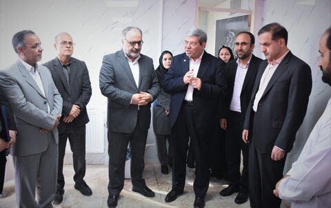 گزارش تصویری از حضور وزیر رفاه و رئیس بهزیستی کشور در کرمانشاه