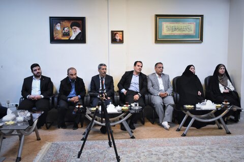 گزارش تصویری از حضور وزیر رفاه و رئیس بهزیستی کشور در کرمانشاه