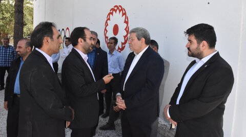 گزارش تصویری از حضور وزیر رفاه و رئیس بهزیستی کشور در کرمانشاه
