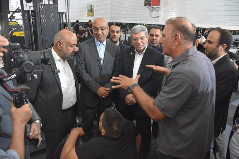 گزارش تصویری از حضور وزیر رفاه و رئیس بهزیستی کشور در کرمانشاه