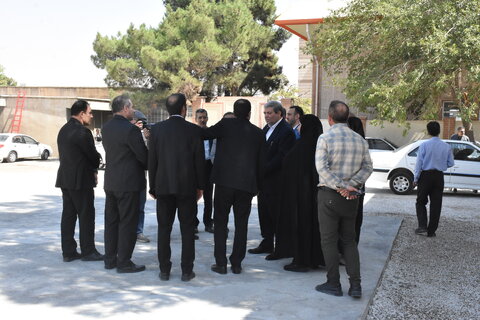 گزارش تصویری از حضور وزیر رفاه و رئیس بهزیستی کشور در کرمانشاه