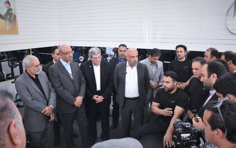 گزارش تصویری از حضور وزیر رفاه و رئیس بهزیستی کشور در کرمانشاه