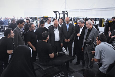 گزارش تصویری از حضور وزیر رفاه و رئیس بهزیستی کشور در کرمانشاه