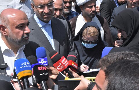 گزارش تصویری از حضور وزیر رفاه و رئیس بهزیستی کشور در کرمانشاه