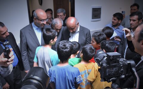 گزارش تصویری از حضور وزیر رفاه و رئیس بهزیستی کشور در کرمانشاه