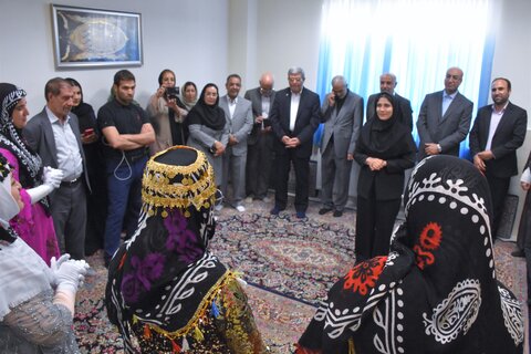 گزارش تصویری از حضور وزیر رفاه و رئیس بهزیستی کشور در کرمانشاه