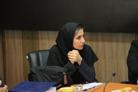 برگزاری جلسه شورای اداری به ریاست دکتر موسوی چلک در اداره بهزیستی کبودراهنگ