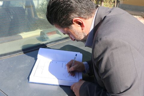 برگزاری جلسه شورای اداری به ریاست دکتر موسوی چلک در اداره بهزیستی کبودراهنگ