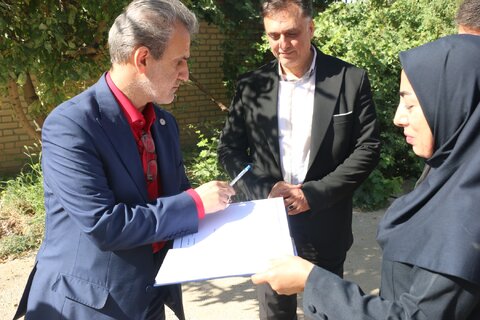 برگزاری جلسه شورای اداری به ریاست دکتر موسوی چلک در اداره بهزیستی کبودراهنگ