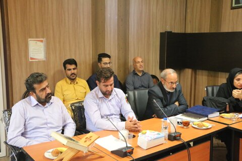 برگزاری جلسه شورای اداری به ریاست دکتر موسوی چلک در اداره بهزیستی کبودراهنگ