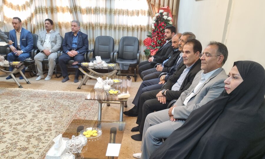 دیدار رئیس سازمان بهزیستی کشور با امام جمعه کرمانشاه