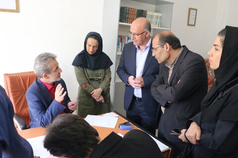 بازدید دکتر موسوی چلک از مرکز ترک اعتیاد معتادین متجاهر ماده ۱۶ قانون مبارزه با مواد مخدر