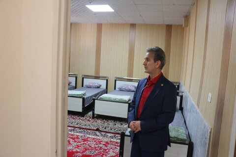 بهره برداری از محل اسکان و خوابگاه اورژانس اجتماعی 123 بهزیستی شهرستان همدان