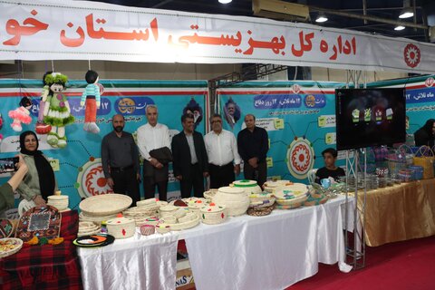 ببینیم|حضور بهزیستی خوزستان در نمایشگاه هفته دولت