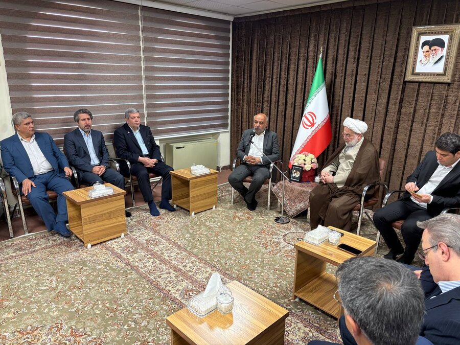 دیدار وزیر رفاه و رئیس سازمان بهزیستی کشور با نماینده ولی فقیه در استان کردستان