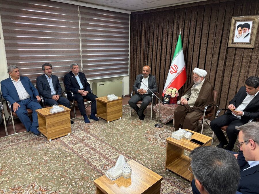 دیدار رئیس سازمان بهزیستی کشور با نماینده ولی فقیه در استان کردستان