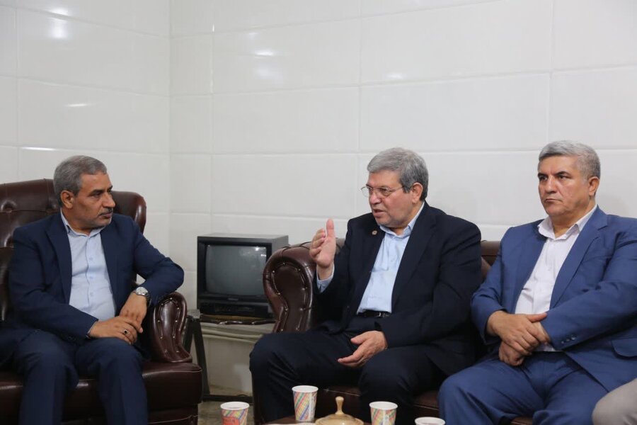 دیدار رئیس سازمان بهزیستی کشور با فرزندان مرکز "هانای پاکان ولات" در کردستان