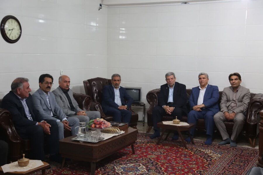 دیدار رئیس سازمان بهزیستی کشور با فرزندان مرکز "هانای پاکان ولات" در کردستان