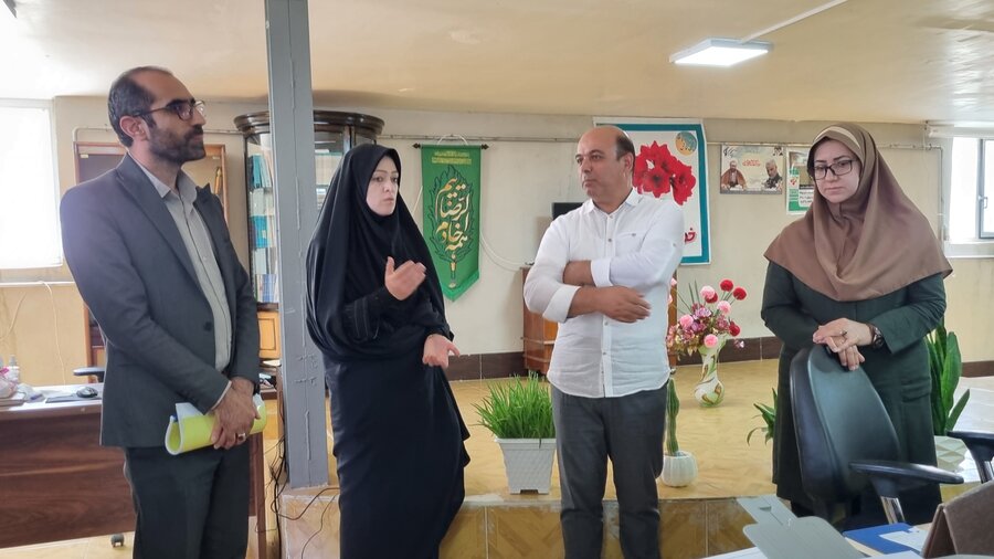 نظارت میدانی رئیس بهزیستی بر عملکرد مراکز مثبت زندگی و مشاوره چالدران،همافزایی برای خدمت بهتر