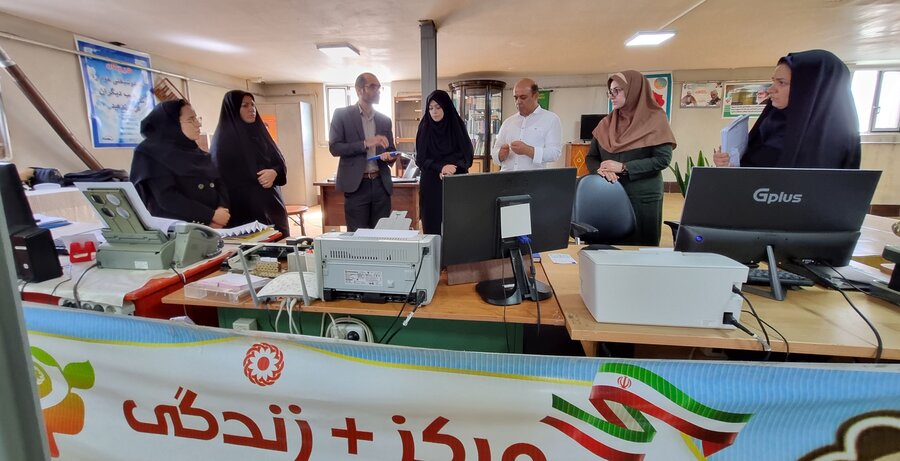 نظارت میدانی رئیس بهزیستی بر عملکرد مراکز مثبت زندگی و مشاوره چالدران،هم‌افزایی برای خدمت بهتر