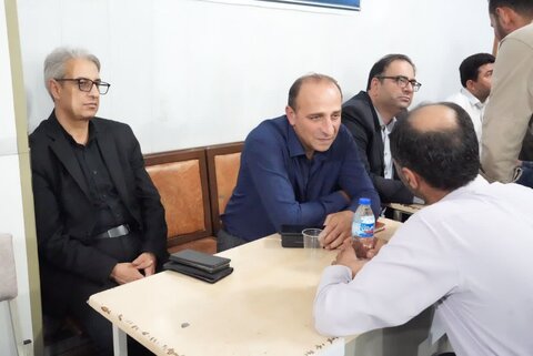 گزارش تصویری/ برگزاری میز خدمت محله‌محور به‌مناسبت هفته دولت در ارومیه