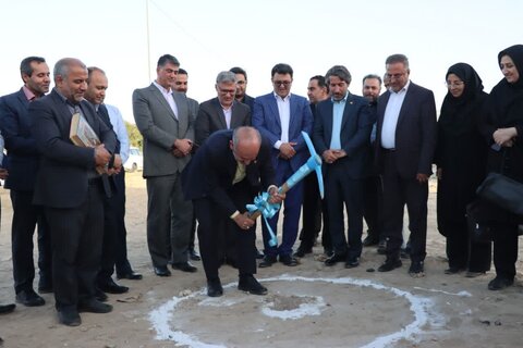 گزارش تصویری ا آیین گلنگ زنی و آغاز عملیات عمرانی مرکز خیریه جامع توانبخشی اتیسم رضوان