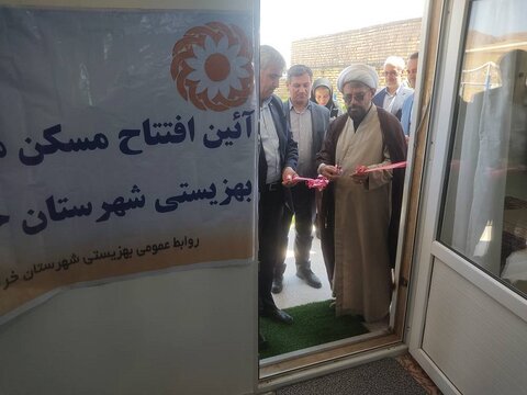 گزارش تصویری| مسکن مددجویی دارای دومعلول تحت پوشش بهزیستی شهرستان خرم دره افتتاح شد