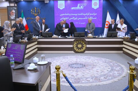 مراسم گرامیداشت بیست و ششمین سالگرد تاسیس اورژانس اجتماعی