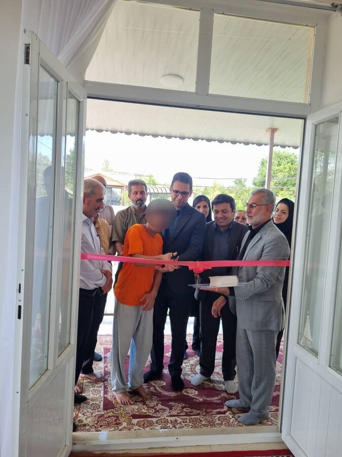 رشت/افتتاح یک واحد مسکونی توانخواه بهزیستی در بخش لشت نشا